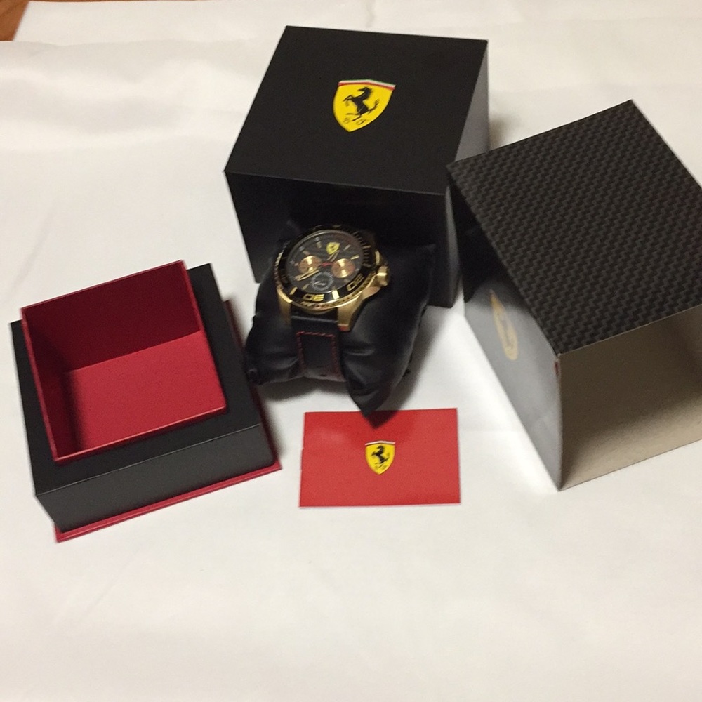 NWT! Ferrari Men’s Watch